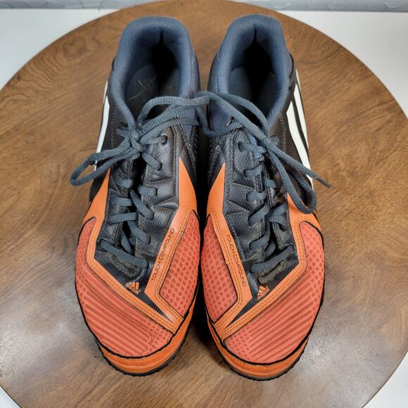 Adidas Mens FreeFootball X-Pro Soccer Shoes 8.5 Orange Blue Turf Football Cleats - Picture 8 of 12